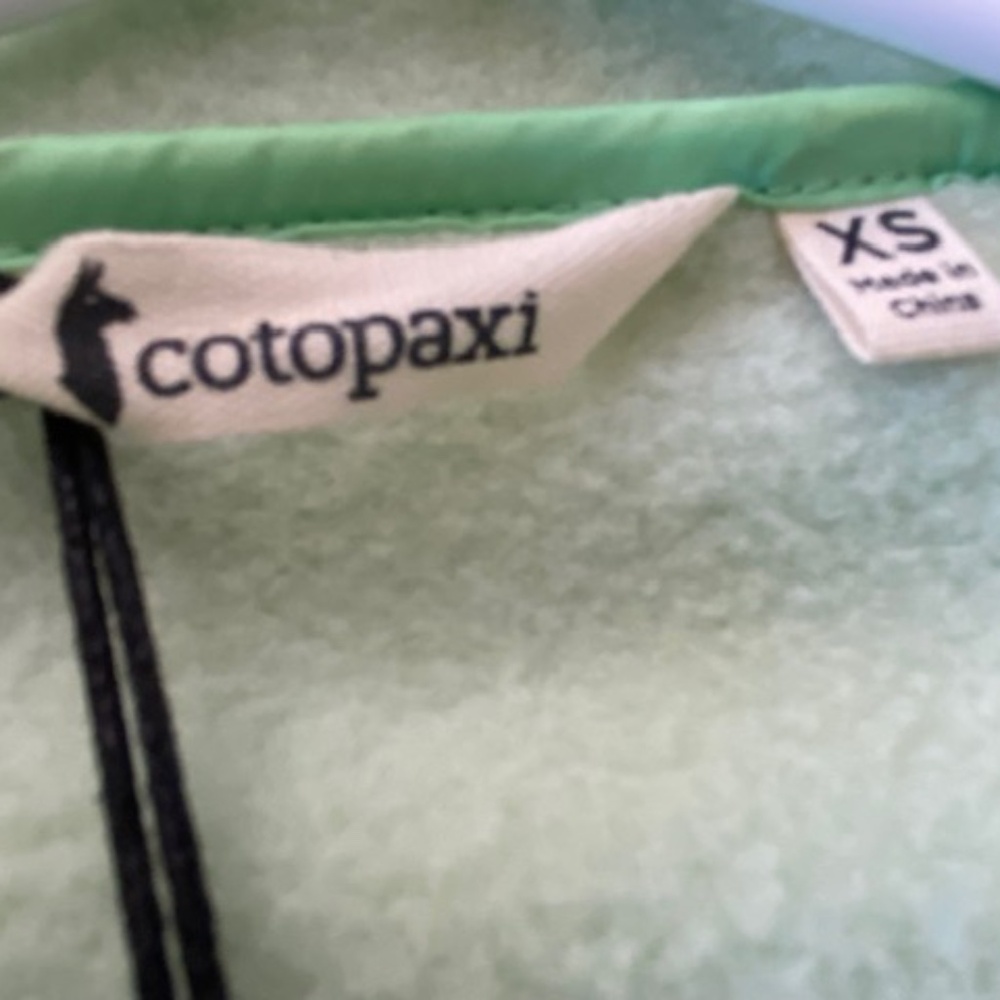 Cotopaxi Teca 1/4 Snap Fleece Pullover sz XS retro colours lightweight - Picture 12 of 16
